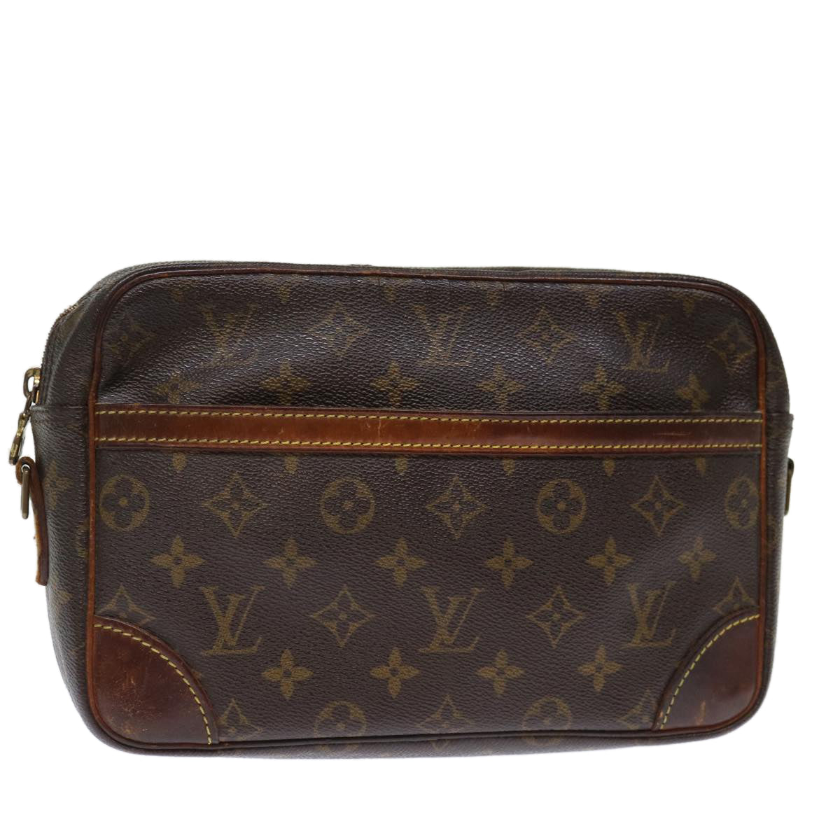 LOUIS VUITTON Monogram Trocadero 27 Shoulder Bag M51274 LV Auth 72516