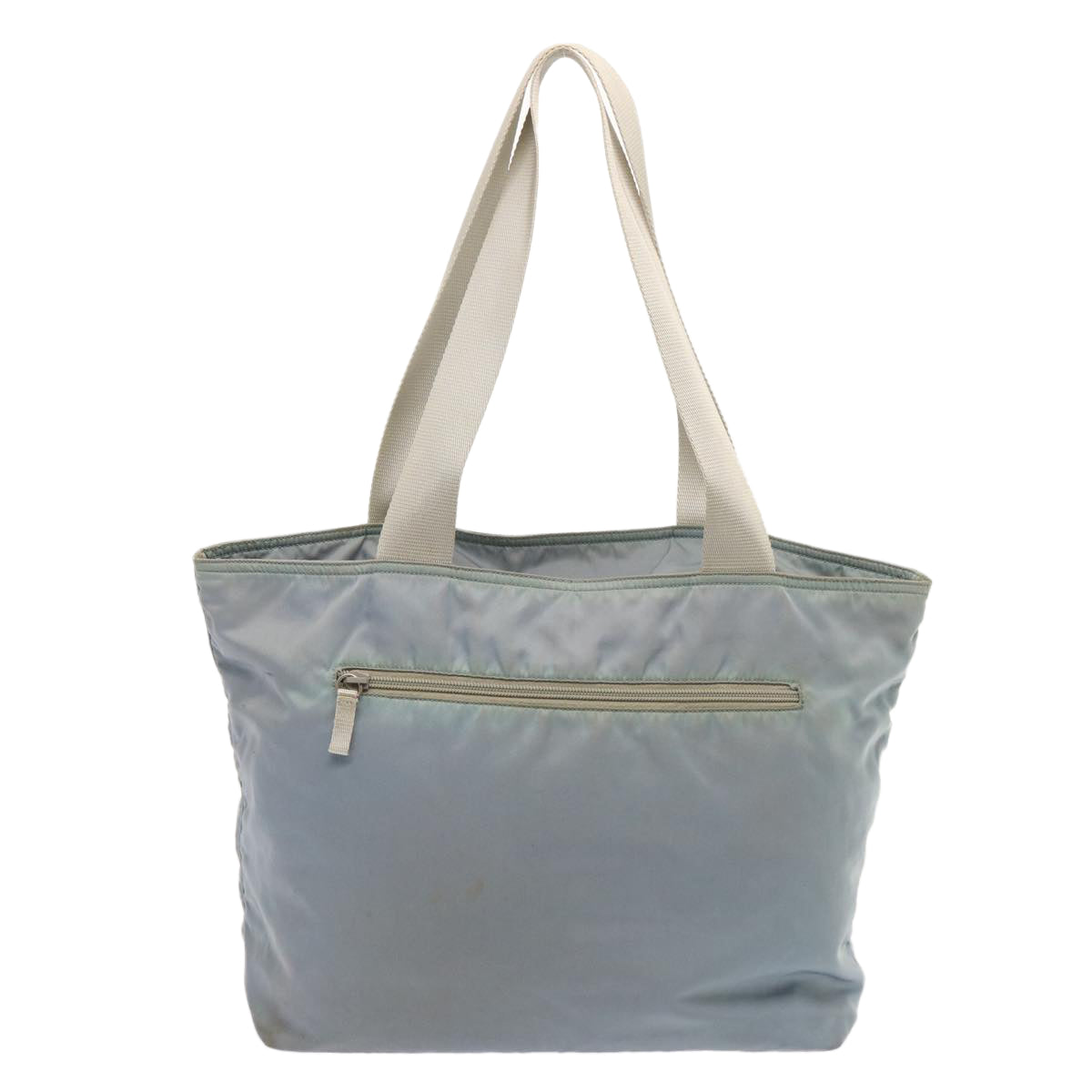 PRADA Tote Bag Nylon Blue Auth 72537 - 0