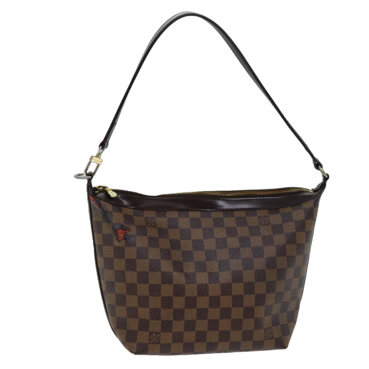 LOUIS VUITTON Damier Ebene Illovo MM Shoulder Bag N51995 LV Auth 72539