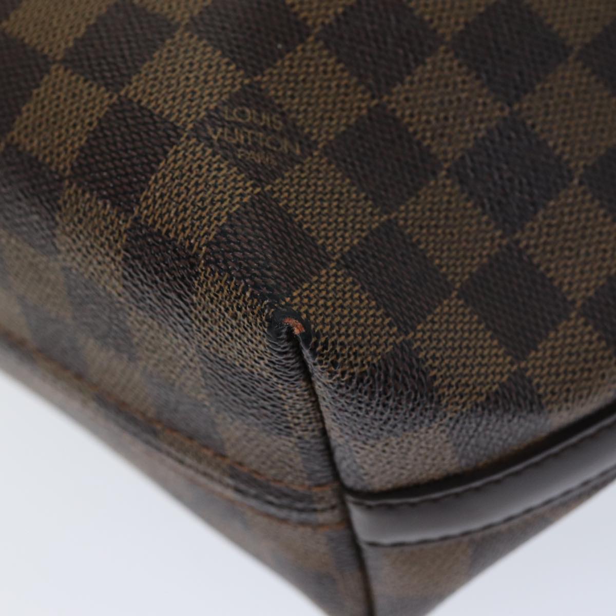 LOUIS VUITTON Damier Ebene Illovo MM Shoulder Bag N51995 LV Auth 72539