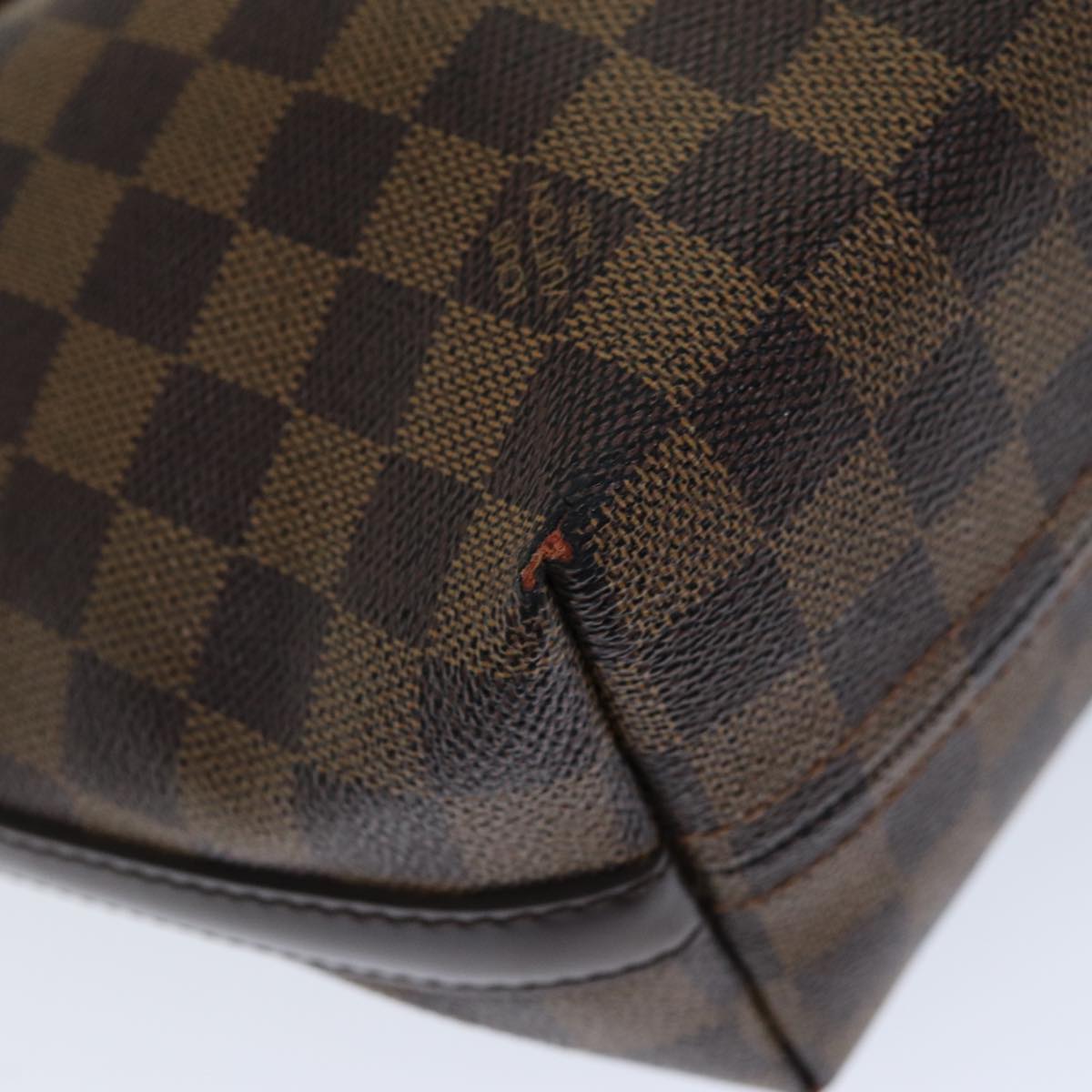 LOUIS VUITTON Damier Ebene Illovo MM Shoulder Bag N51995 LV Auth 72539