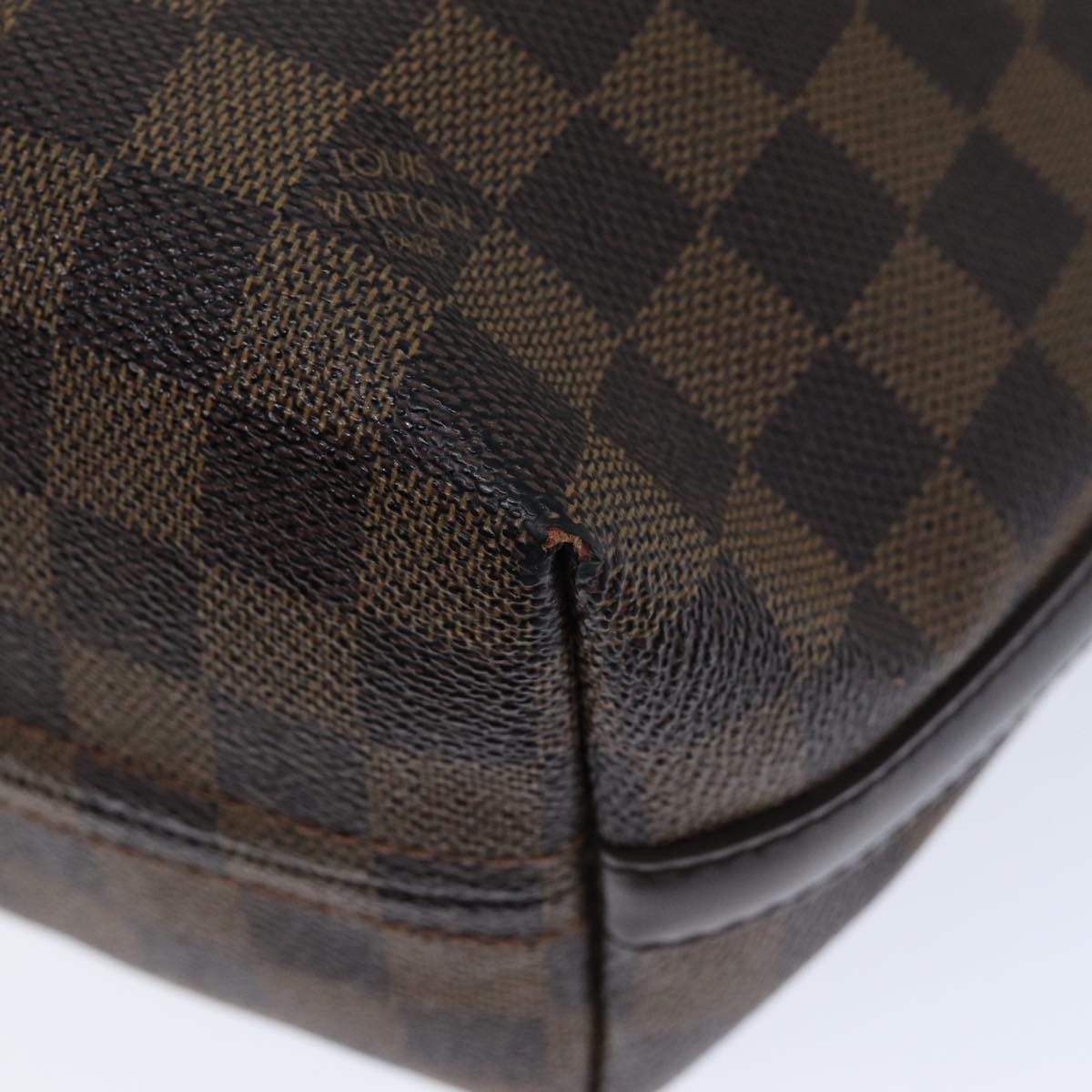 LOUIS VUITTON Damier Ebene Illovo MM Shoulder Bag N51995 LV Auth 72539