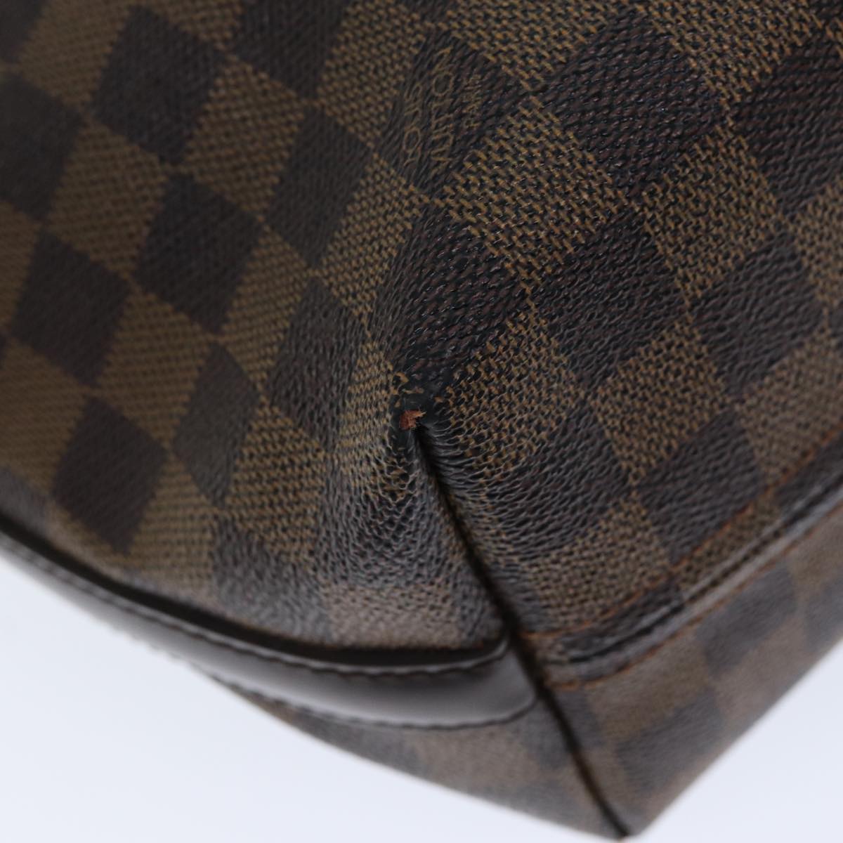 LOUIS VUITTON Damier Ebene Illovo MM Shoulder Bag N51995 LV Auth 72539