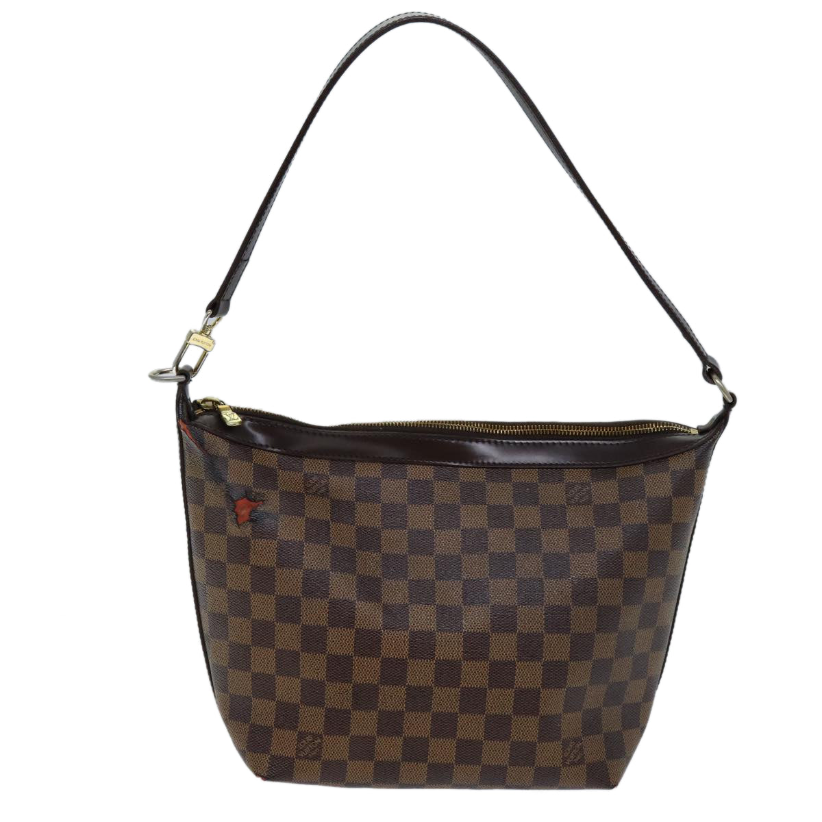 LOUIS VUITTON Damier Ebene Illovo MM Shoulder Bag N51995 LV Auth 72539