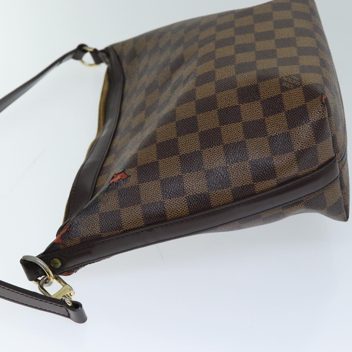 LOUIS VUITTON Damier Ebene Illovo MM Shoulder Bag N51995 LV Auth 72539