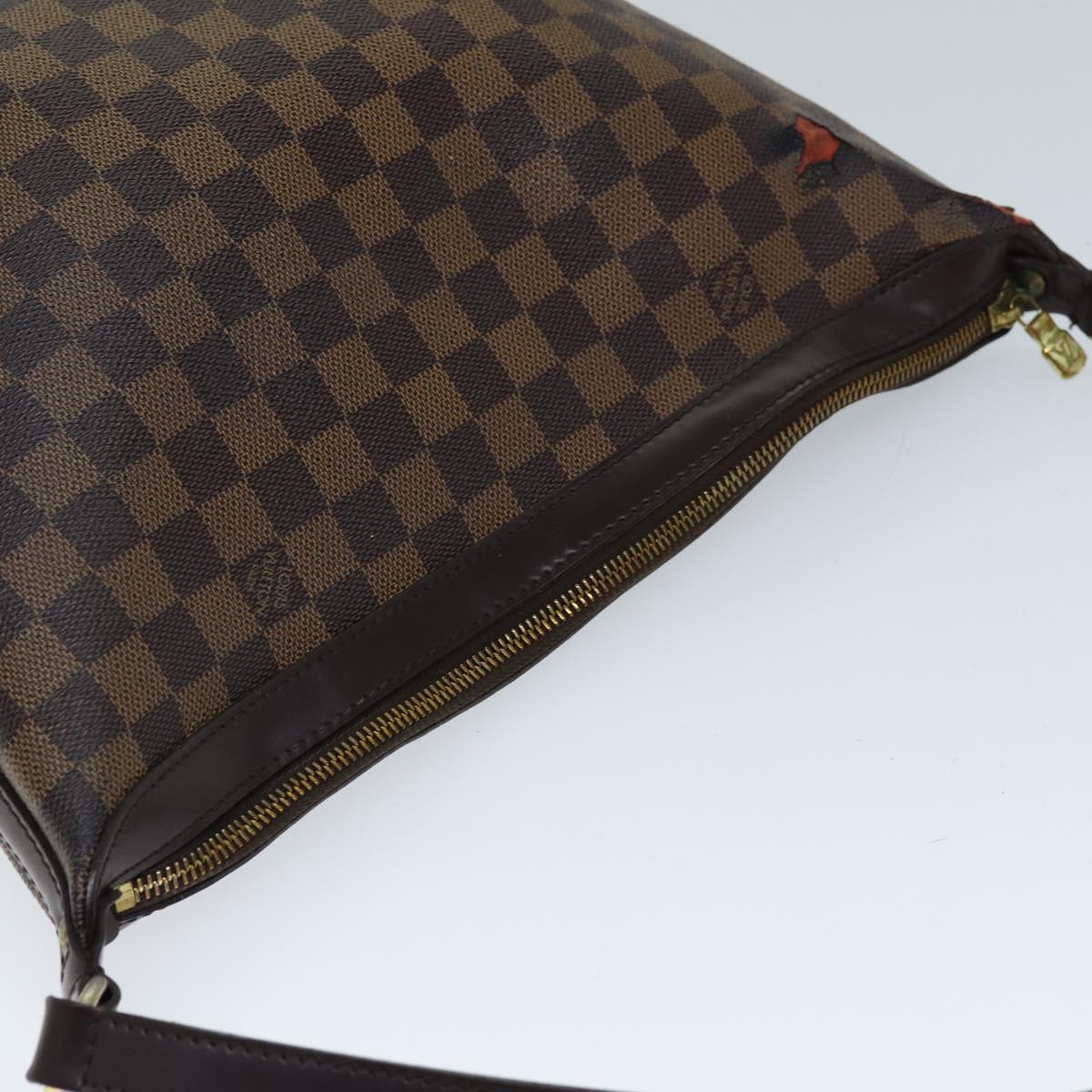 LOUIS VUITTON Damier Ebene Illovo MM Shoulder Bag N51995 LV Auth 72539