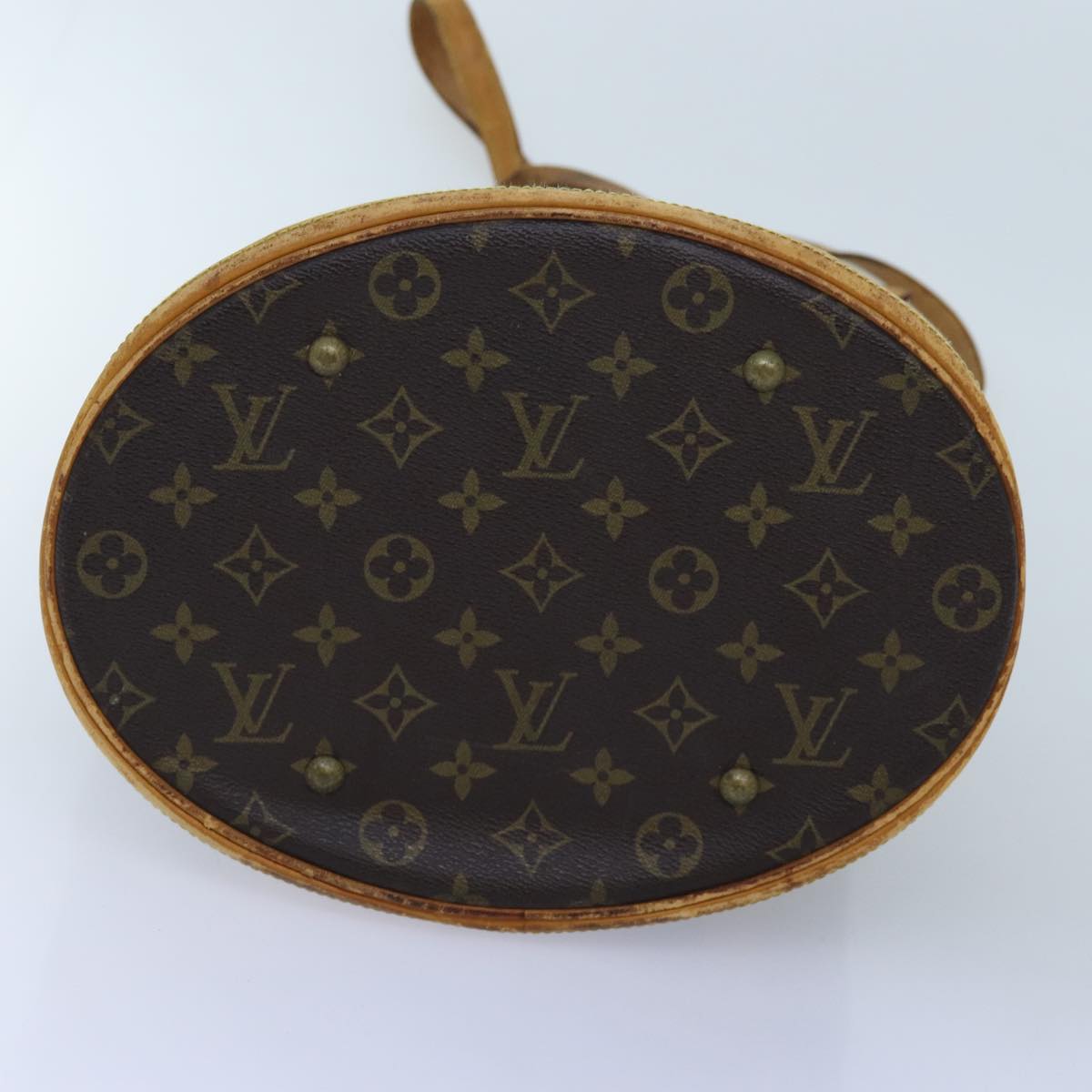 LOUIS VUITTON Monogram Bucket GM Shoulder Bag Old model M42236 LV Auth 72583