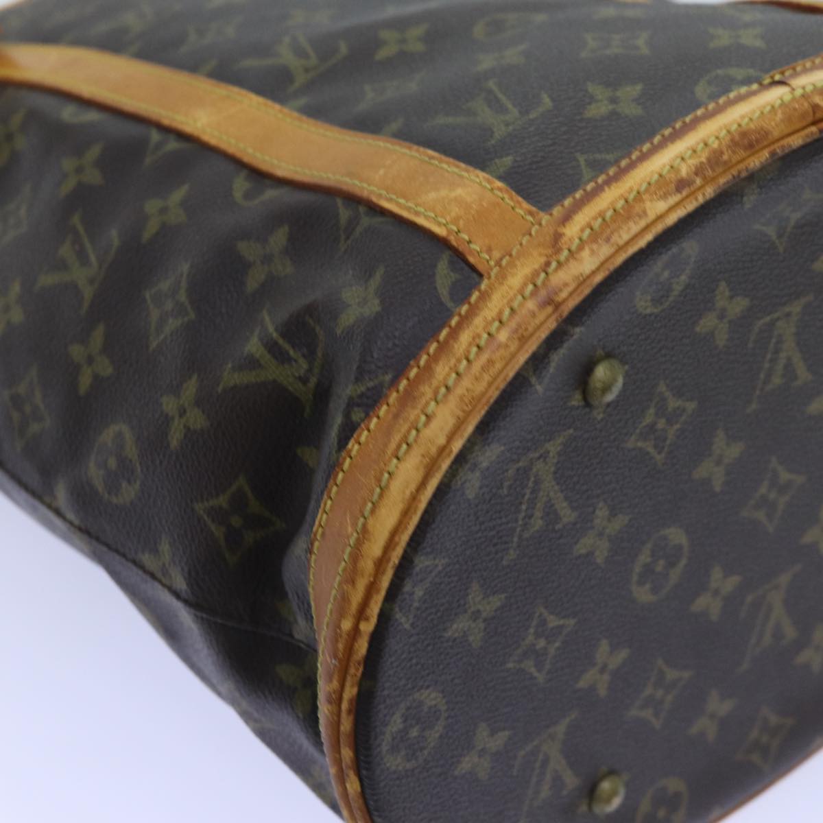 LOUIS VUITTON Monogram Bucket GM Shoulder Bag Old model M42236 LV Auth 72583