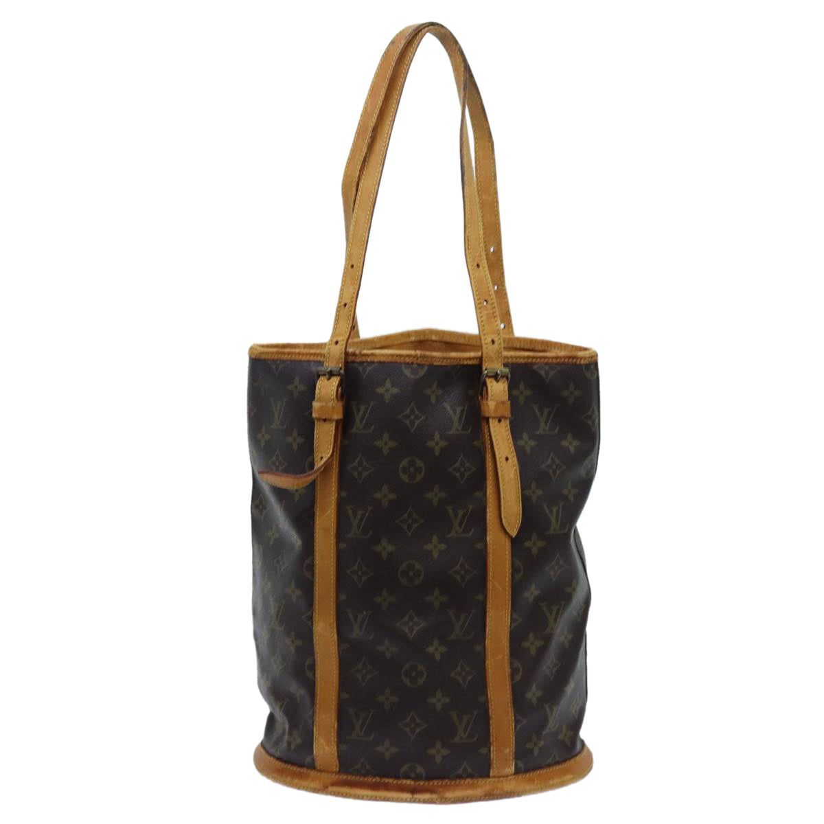 LOUIS VUITTON Monogram Bucket GM Shoulder Bag Old model M42236 LV Auth 72583