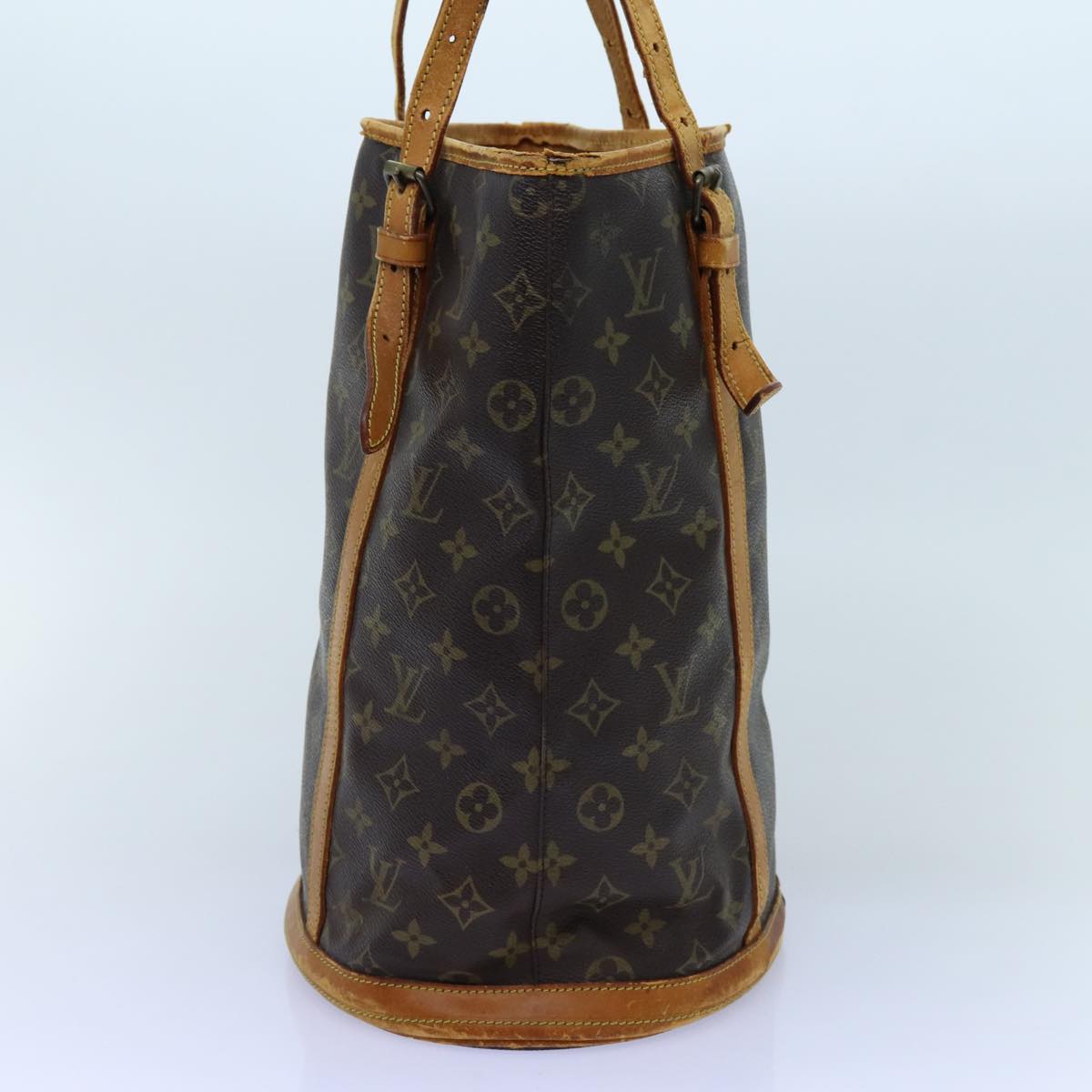 LOUIS VUITTON Monogram Bucket GM Shoulder Bag Old model M42236 LV Auth 72583