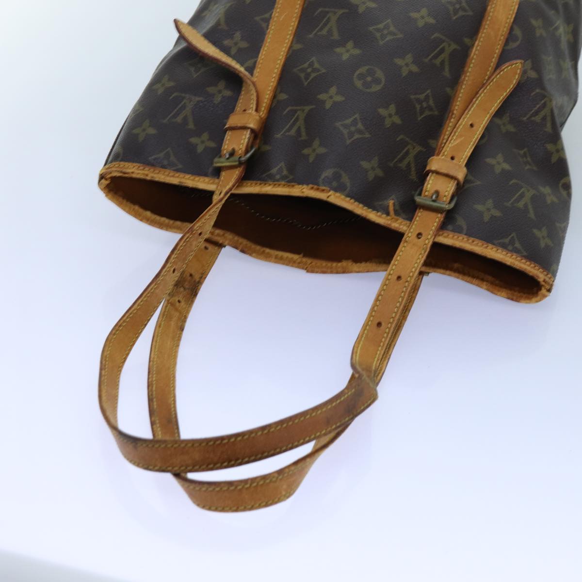 LOUIS VUITTON Monogram Bucket GM Shoulder Bag Old model M42236 LV Auth 72583