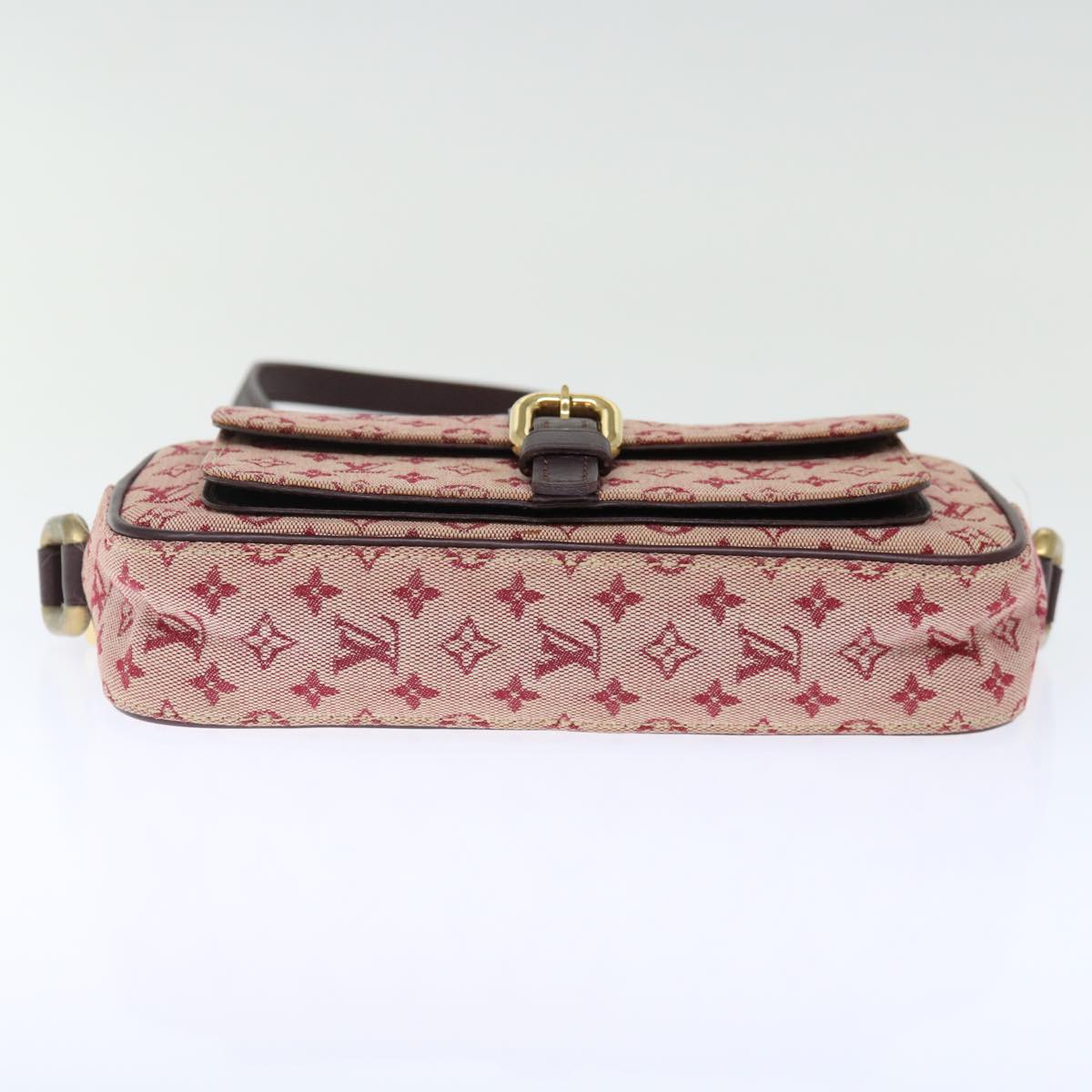 LOUIS VUITTON Monogram Mini Juliet MM Shoulder Bag Red M92219 LV Auth 72590