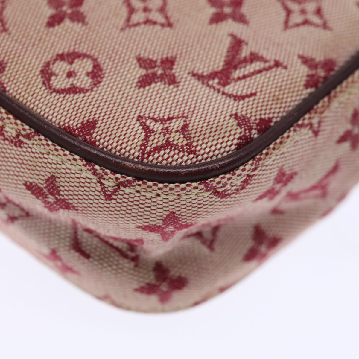 LOUIS VUITTON Monogram Mini Juliet MM Shoulder Bag Red M92219 LV Auth 72590