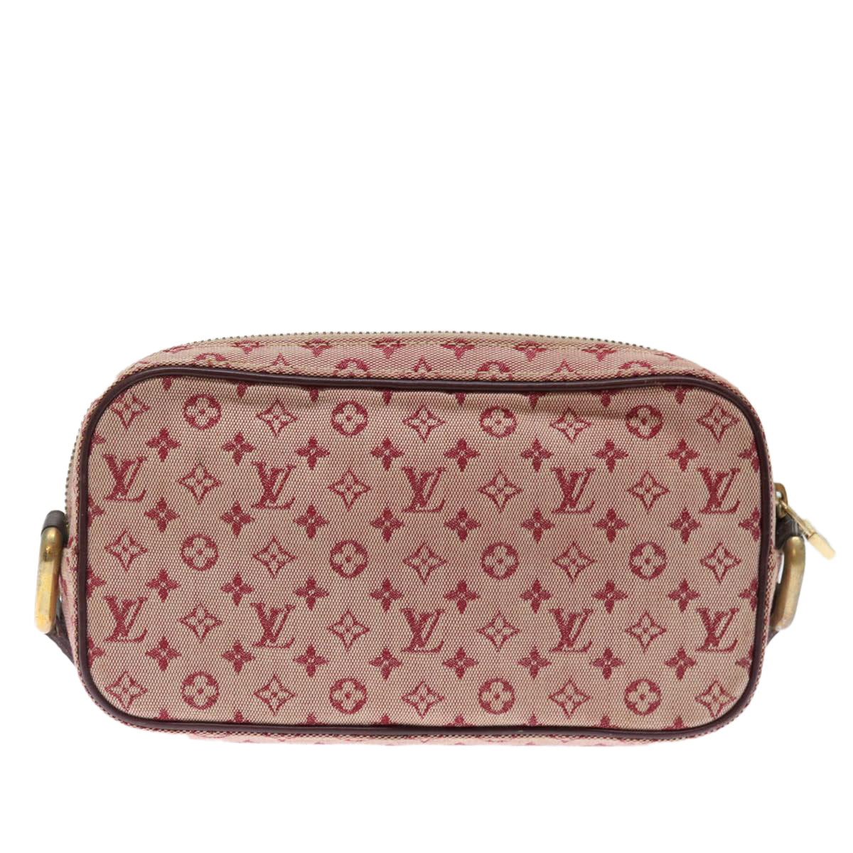 LOUIS VUITTON Monogram Mini Juliet MM Shoulder Bag Red M92219 LV Auth 72590