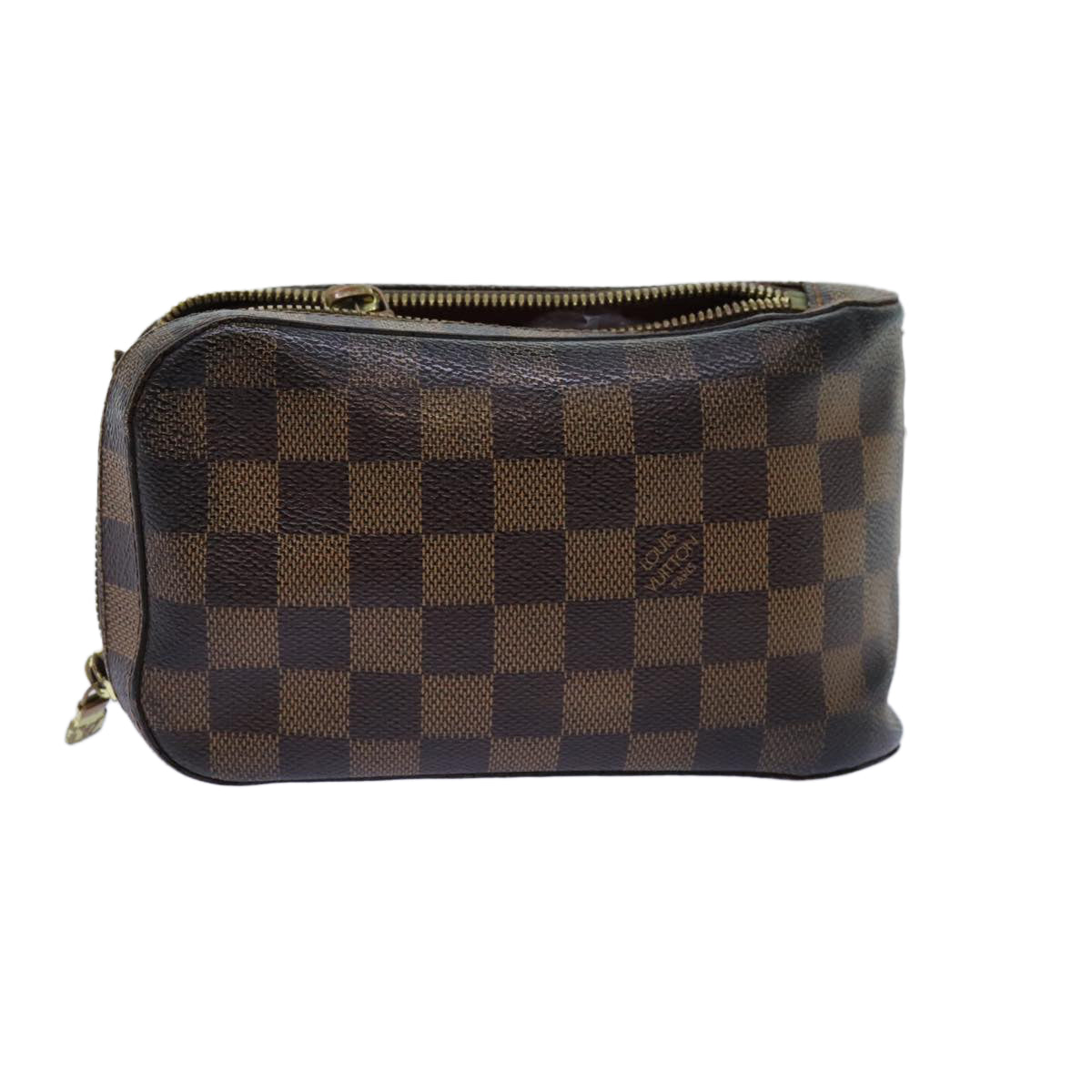 LOUIS VUITTON Damier Ebene Geronimos Shoulder Bag N51994 LV Auth 72601