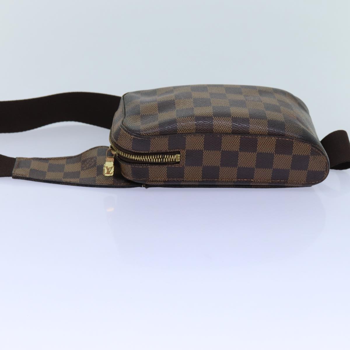 LOUIS VUITTON Damier Ebene Geronimos Shoulder Bag N51994 LV Auth 72601