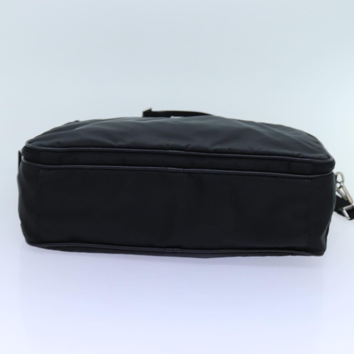 PRADA Hand Bag Nylon 2way Black Auth 72647