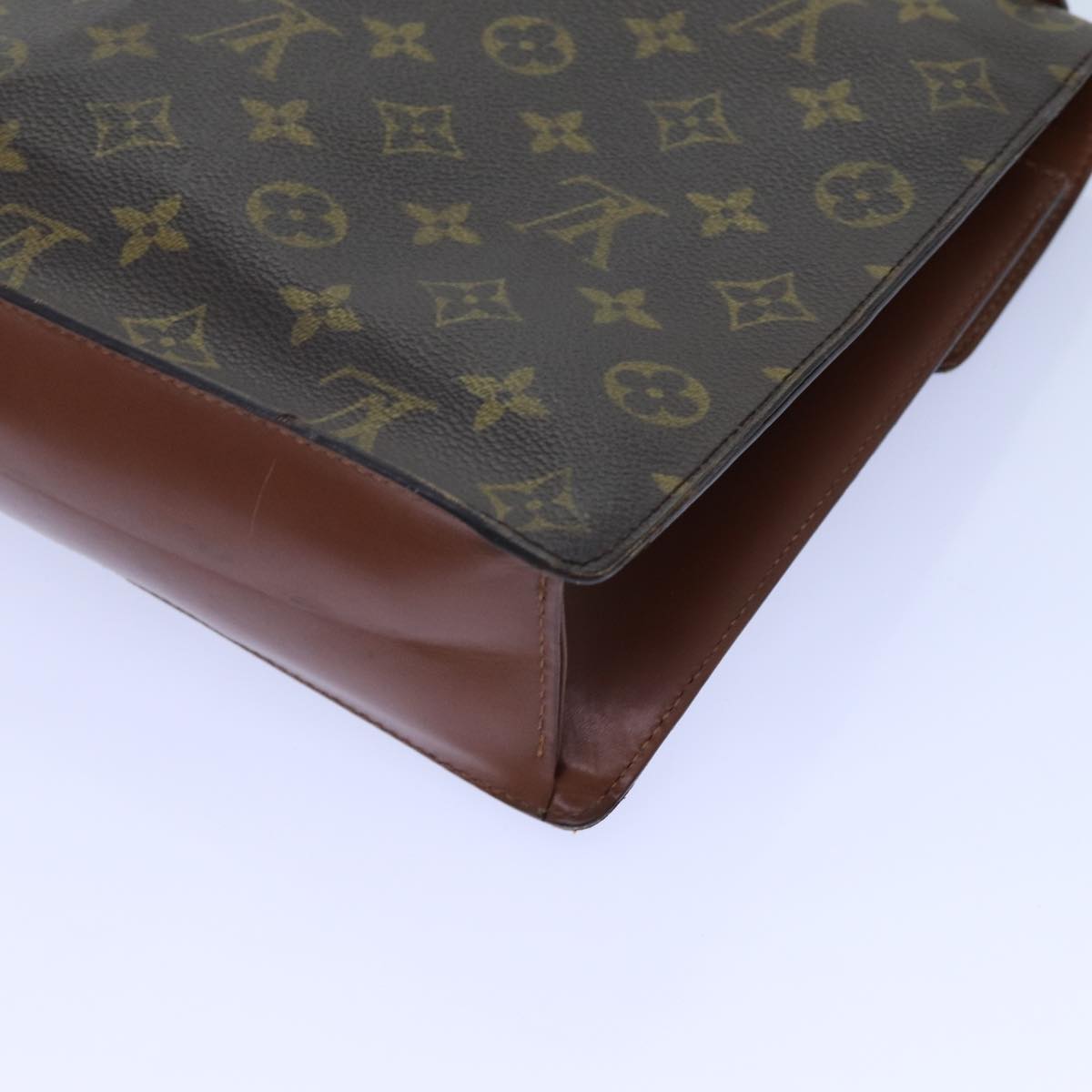 LOUIS VUITTON Monogram Monceau 28 Hand Bag 2way M51185 LV Auth 72652