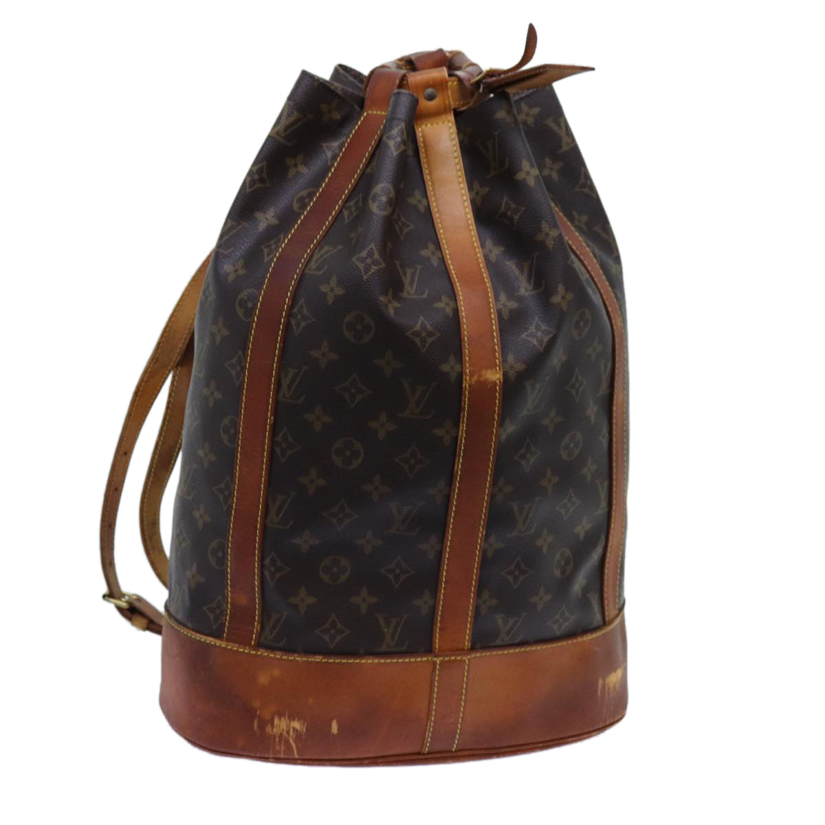 LOUIS VUITTON Monogram Randonnee GM Shoulder Bag M42244 LV Auth 72668