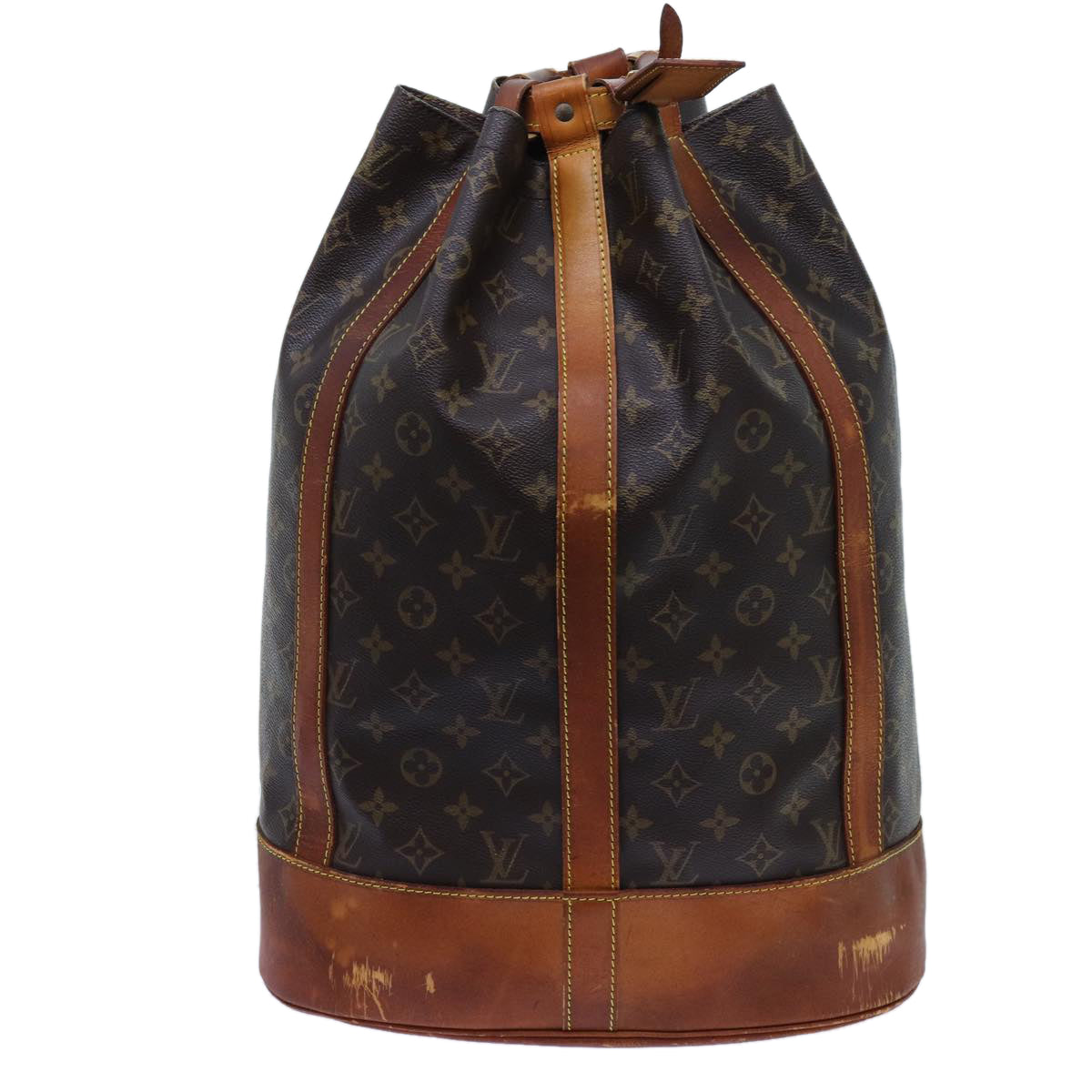 LOUIS VUITTON Monogram Randonnee GM Shoulder Bag M42244 LV Auth 72668