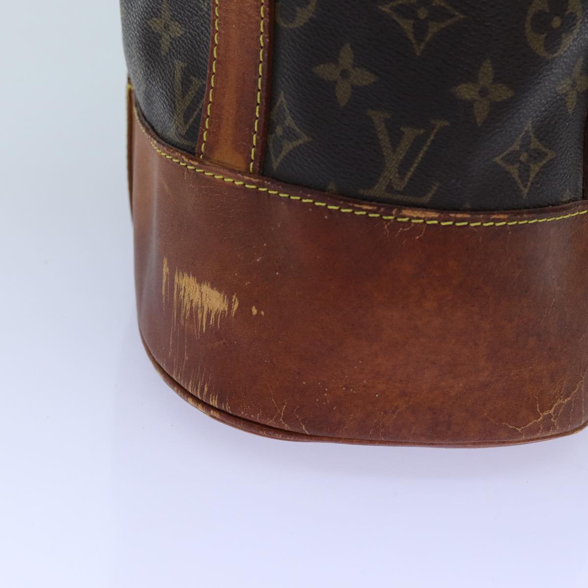 LOUIS VUITTON Monogram Randonnee GM Shoulder Bag M42244 LV Auth 72668