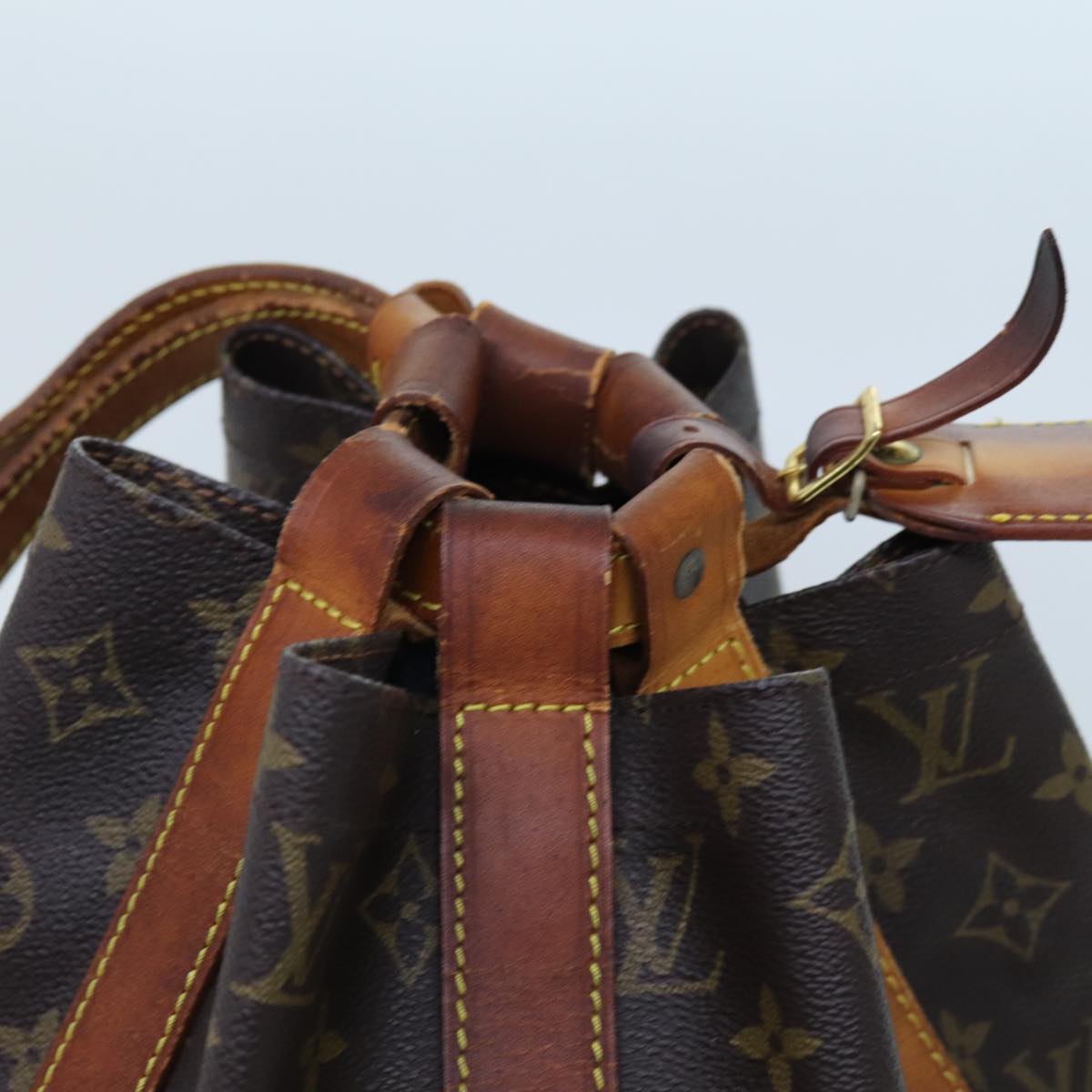 LOUIS VUITTON Monogram Randonnee GM Shoulder Bag M42244 LV Auth 72668