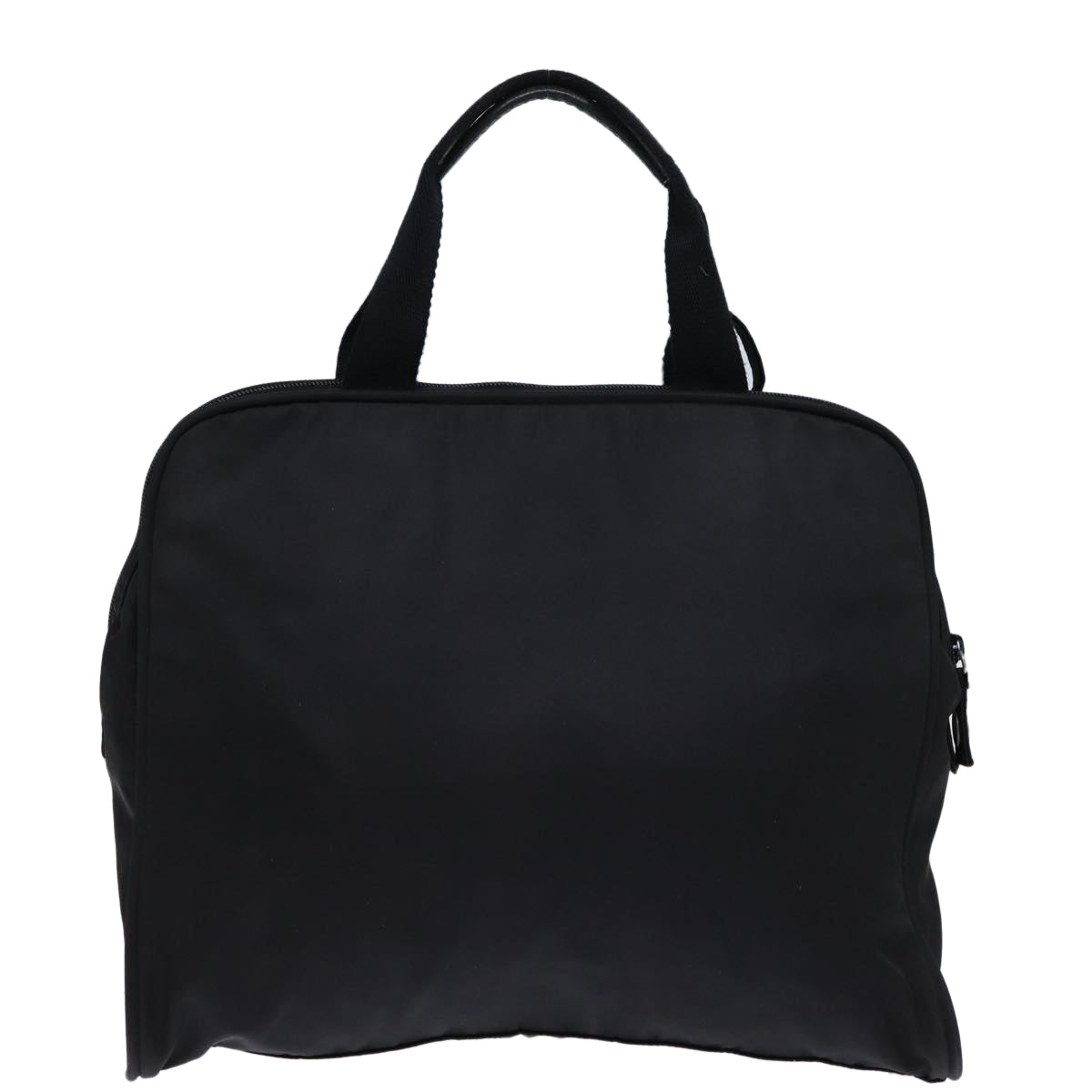 PRADA Hand Bag Nylon Black Auth 72684 - 0