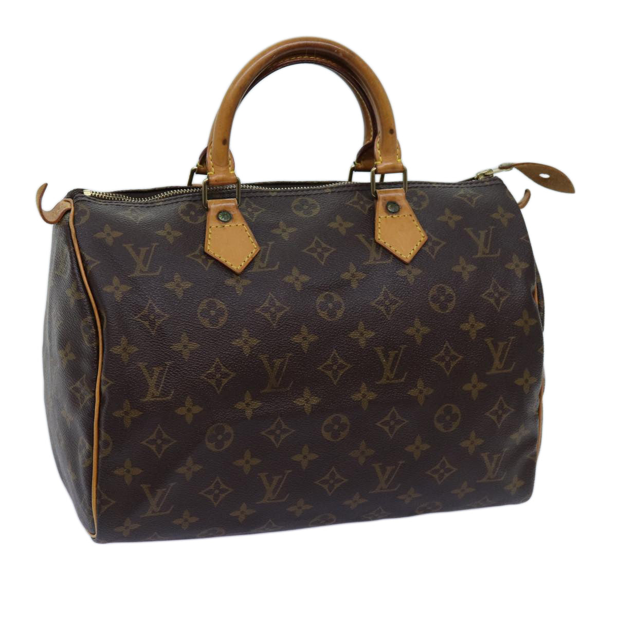 LOUIS VUITTON Monogram Speedy 30 Hand Bag M41526 LV Auth 72685