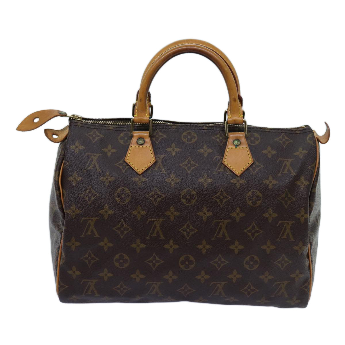 LOUIS VUITTON Monogram Speedy 30 Hand Bag M41526 LV Auth 72685 - 0