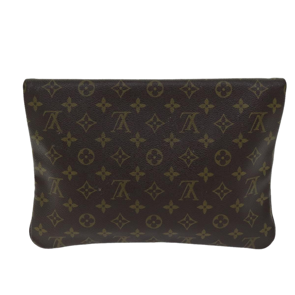 LOUIS VUITTON Monogram Pochette Priant Clutch Bag M51805 LV Auth 72695 - 0