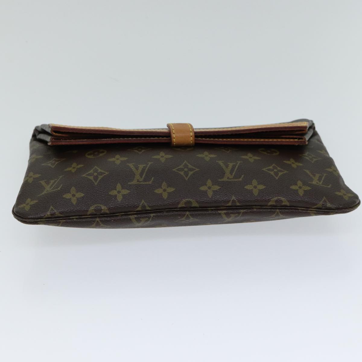 LOUIS VUITTON Monogram Pochette Priant Clutch Bag M51805 LV Auth 72695