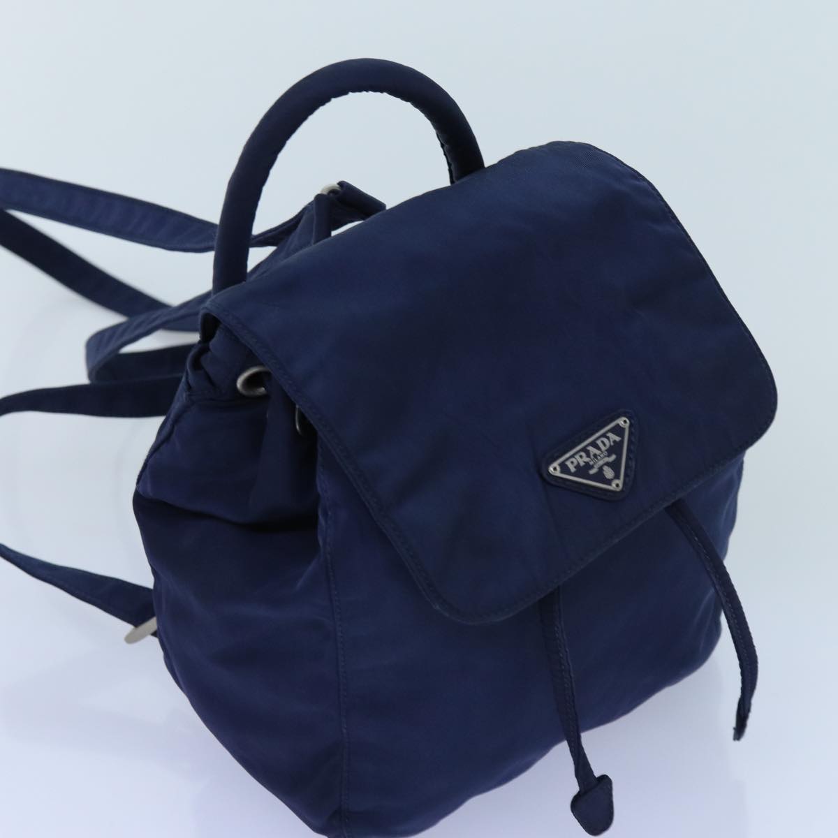 PRADA Backpack Nylon Navy Auth 72712