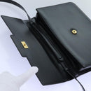 GUCCI Shoulder Bag Leather Black Auth 72713-9