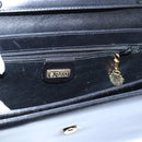 GUCCI Shoulder Bag Leather Black Auth 72713-18