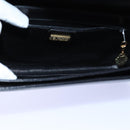 GUCCI Shoulder Bag Leather Black Auth 72713-10