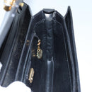 GUCCI Shoulder Bag Leather Black Auth 72713-19