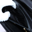 GUCCI Shoulder Bag Leather Black Auth 72713-11