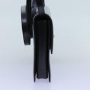 GUCCI Shoulder Bag Leather Black Auth 72713-4