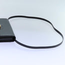 GUCCI Shoulder Bag Leather Black Auth 72713-7