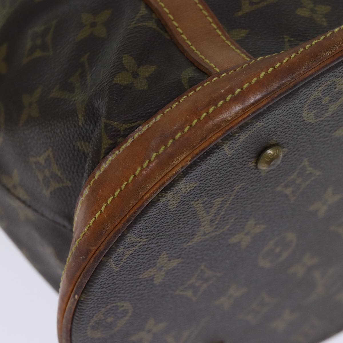 LOUIS VUITTON Monogram Bucket GM Shoulder Bag Vintage M42236 LV Auth 72719