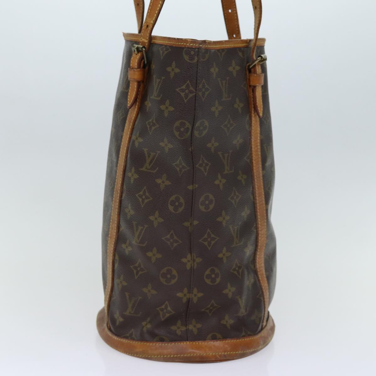 LOUIS VUITTON Monogram Bucket GM Shoulder Bag Vintage M42236 LV Auth 72719