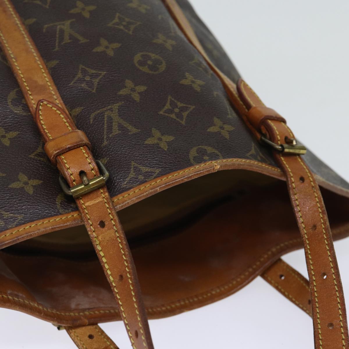 LOUIS VUITTON Monogram Bucket GM Shoulder Bag Vintage M42236 LV Auth 72719