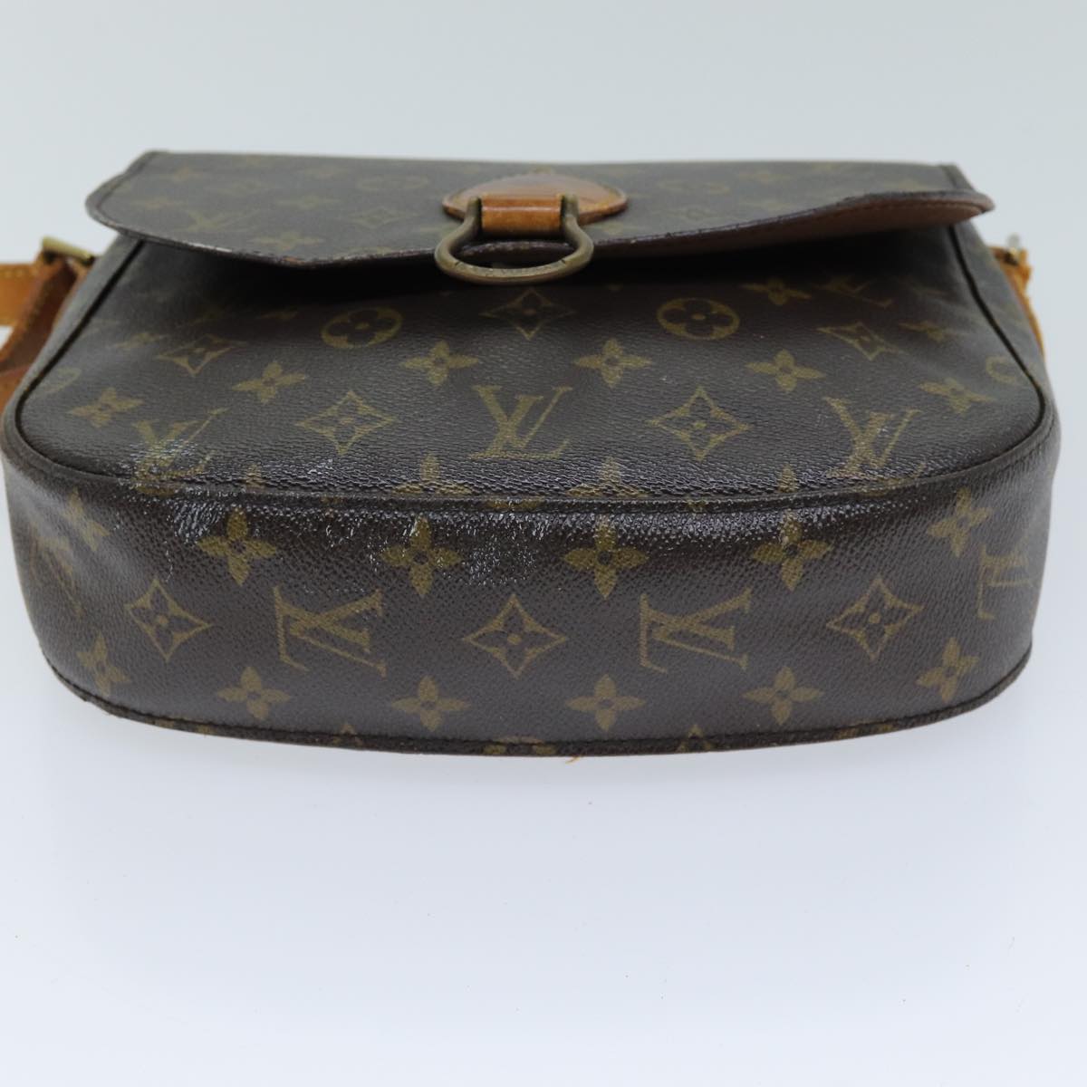 LOUIS VUITTON Monogram Saint Cloud GM Shoulder Bag M51242 LV Auth 72740