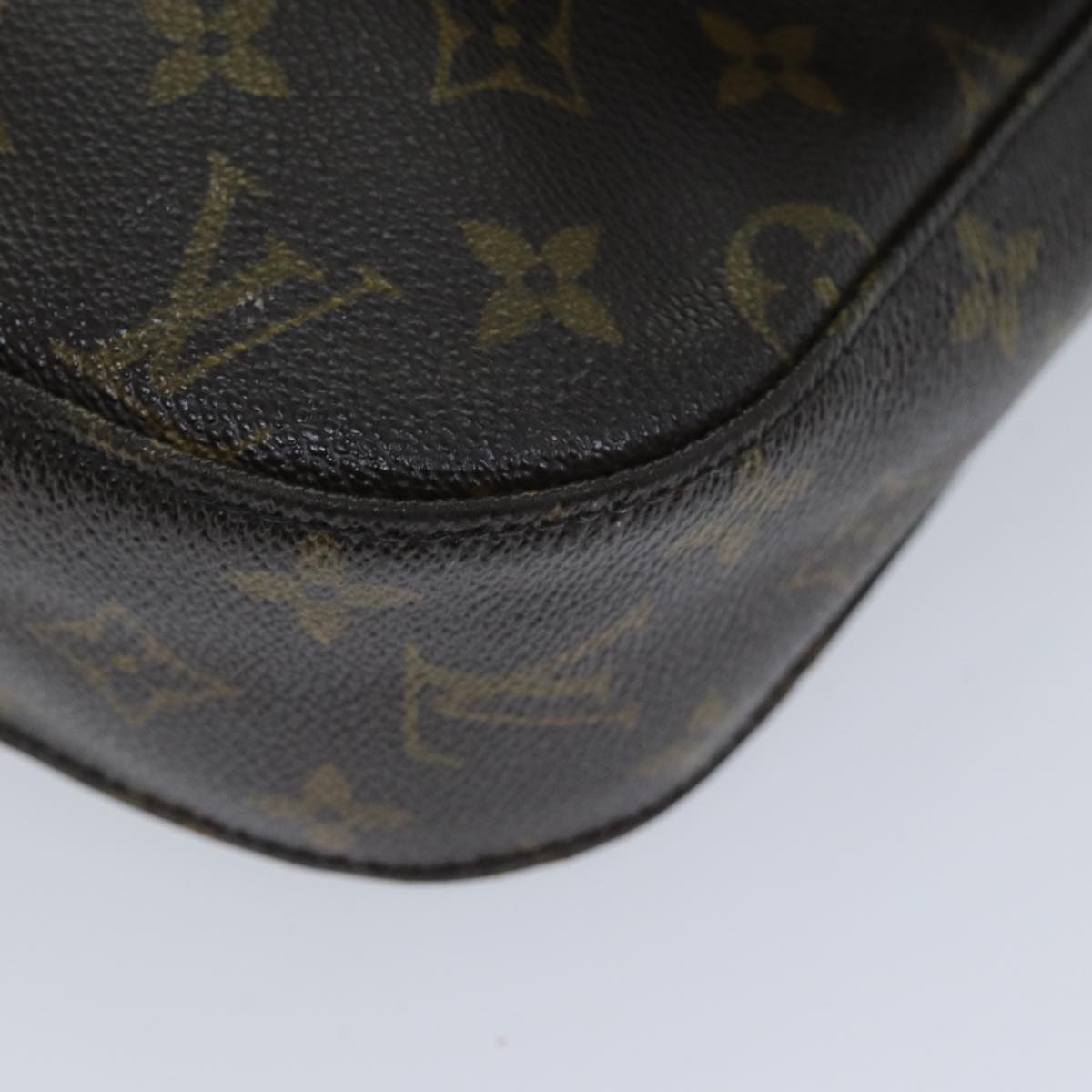 LOUIS VUITTON Monogram Saint Cloud GM Shoulder Bag M51242 LV Auth 72740