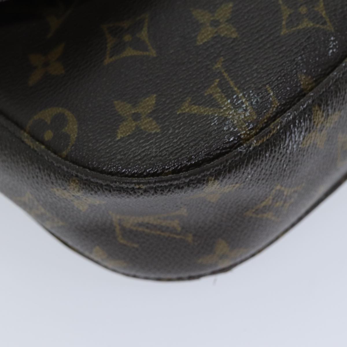 LOUIS VUITTON Monogram Saint Cloud GM Shoulder Bag M51242 LV Auth 72740