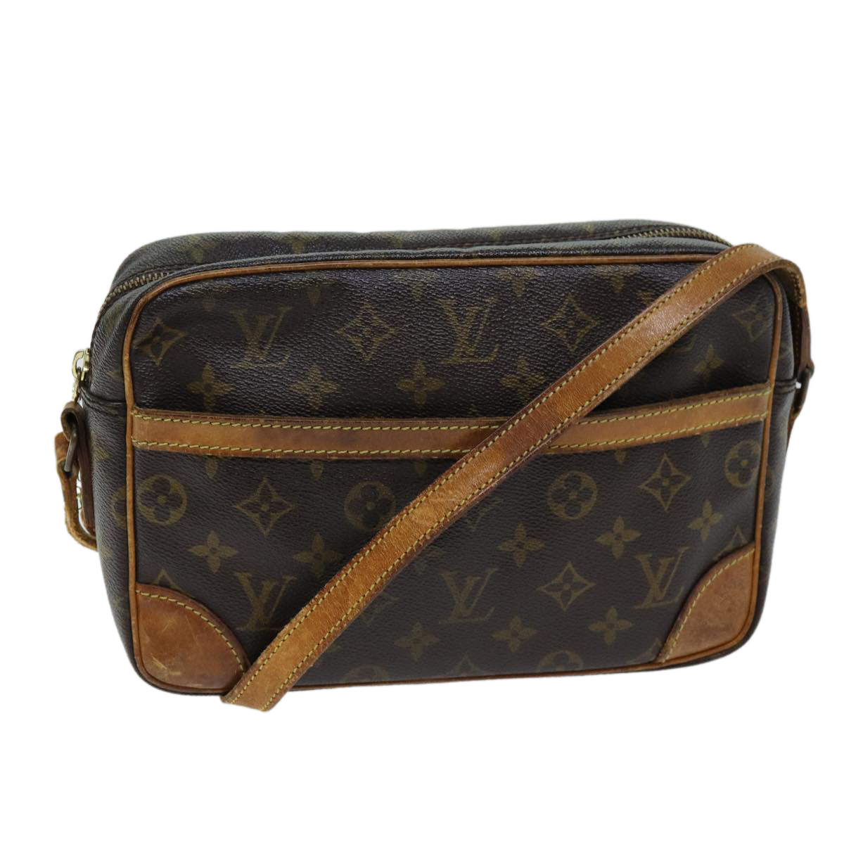 LOUIS VUITTON Monogram Trocadero 27 Shoulder Bag M51274 LV Auth 72743