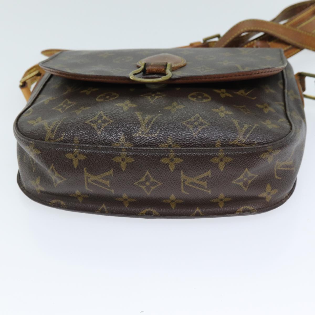 LOUIS VUITTON Monogram Saint Cloud GM Shoulder Bag M51242 LV Auth 72766