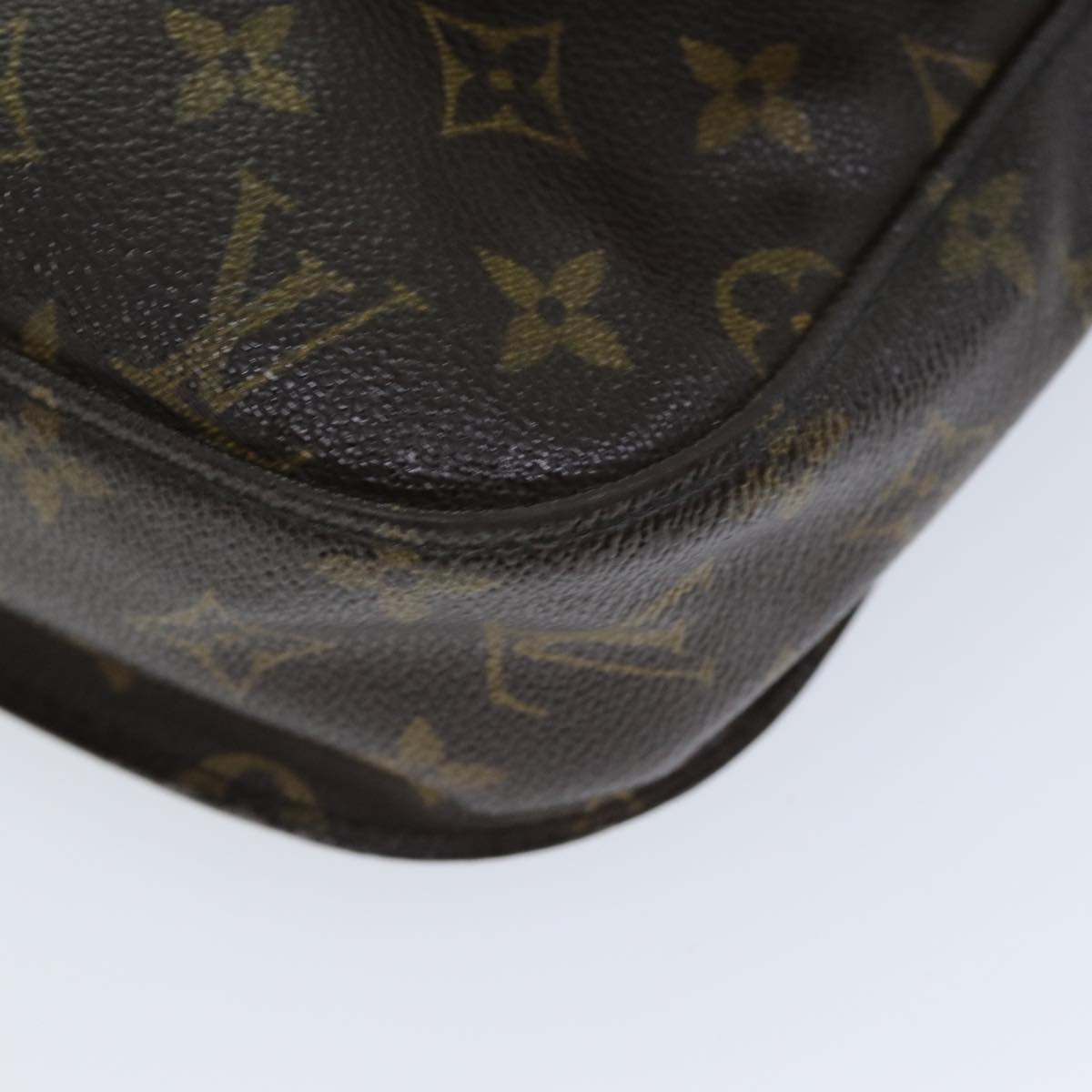 LOUIS VUITTON Monogram Saint Cloud GM Shoulder Bag M51242 LV Auth 72766