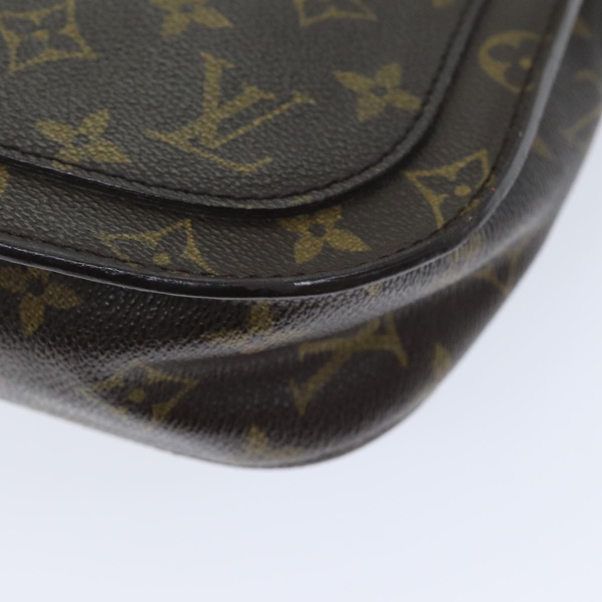 LOUIS VUITTON Monogram Saint Cloud GM Shoulder Bag M51242 LV Auth 72766