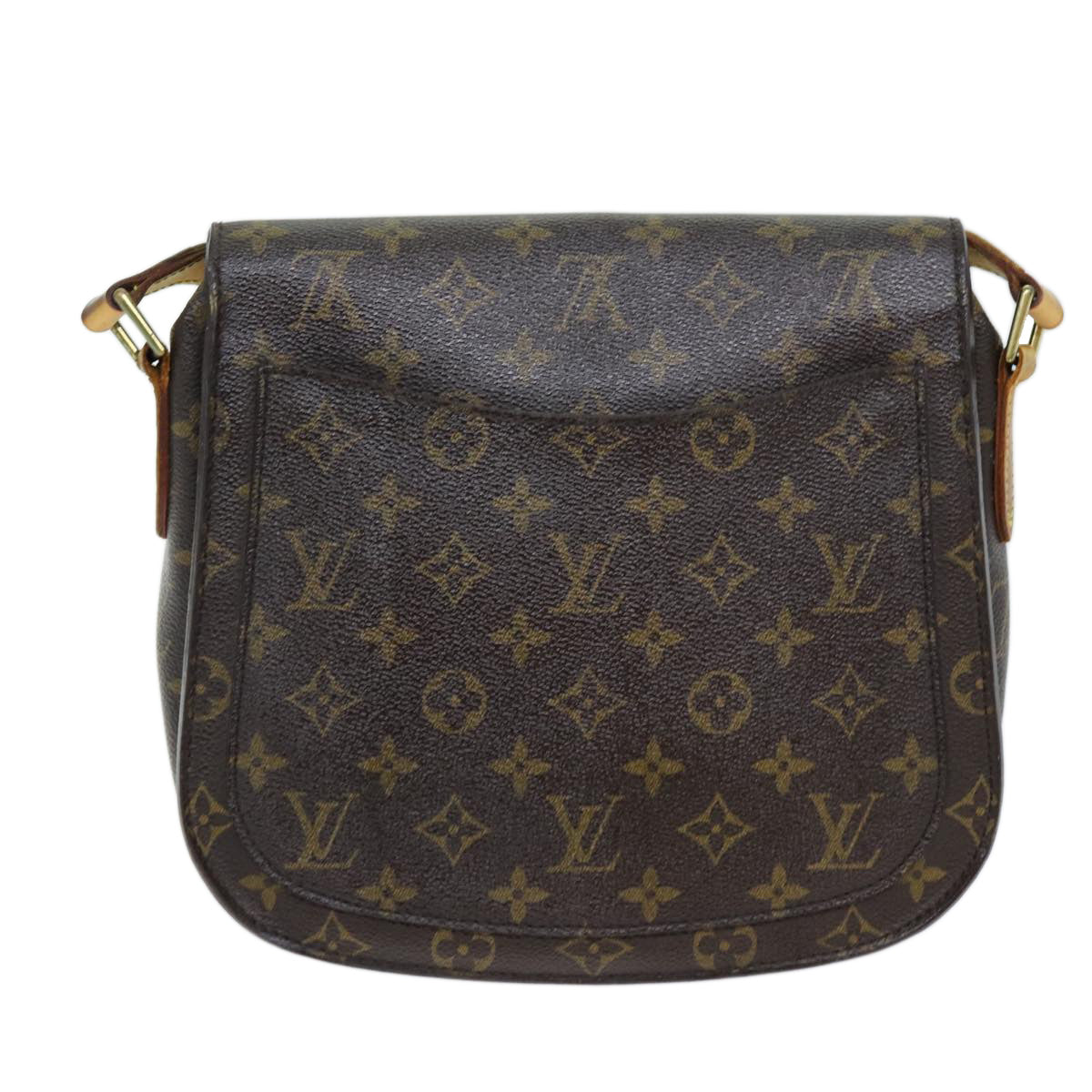 LOUIS VUITTON Monogram Saint Cloud GM Shoulder Bag M51242 LV Auth 72766